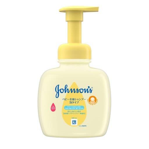 【 ジョンソン＆ジョンソン 】Johnson's Baby 全身洗髮精 泡沫型 主瓶 400 ＭＬ【12組】嬰兒用品 日本必買 | 日本樂天熱銷