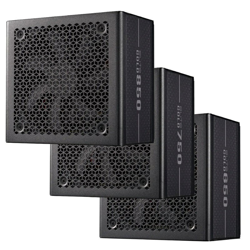 米特3C數位–酷碼 Elite Gold ATX3.1金牌全模電源供應器 650W/750W/850W