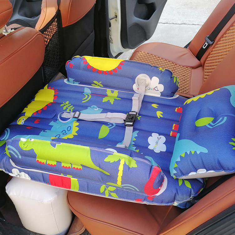 兒童車載充氣床嬰兒睡墊汽車床墊車內后排睡覺神器轎車后座氣墊床 城市玩家