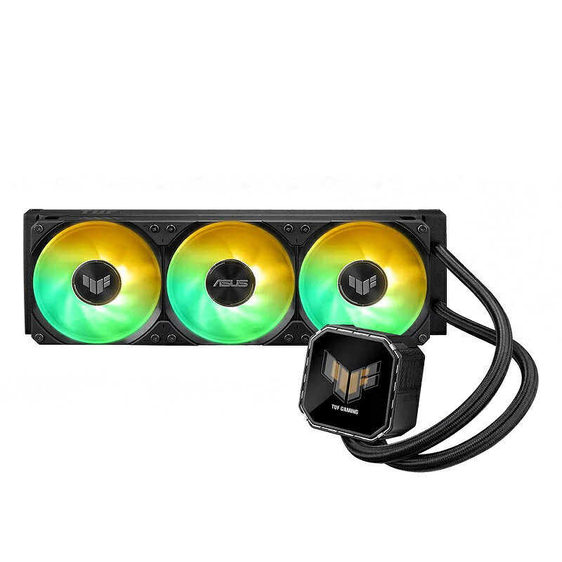 華碩 TUF Gaming LC III 360 ARGB LCD 一體式水冷散熱器/90RC01A1-B0TAY0