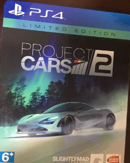 美琪PS4遊戲 中文 賽車計劃2 Project Cars 2 鐵盒紀念版