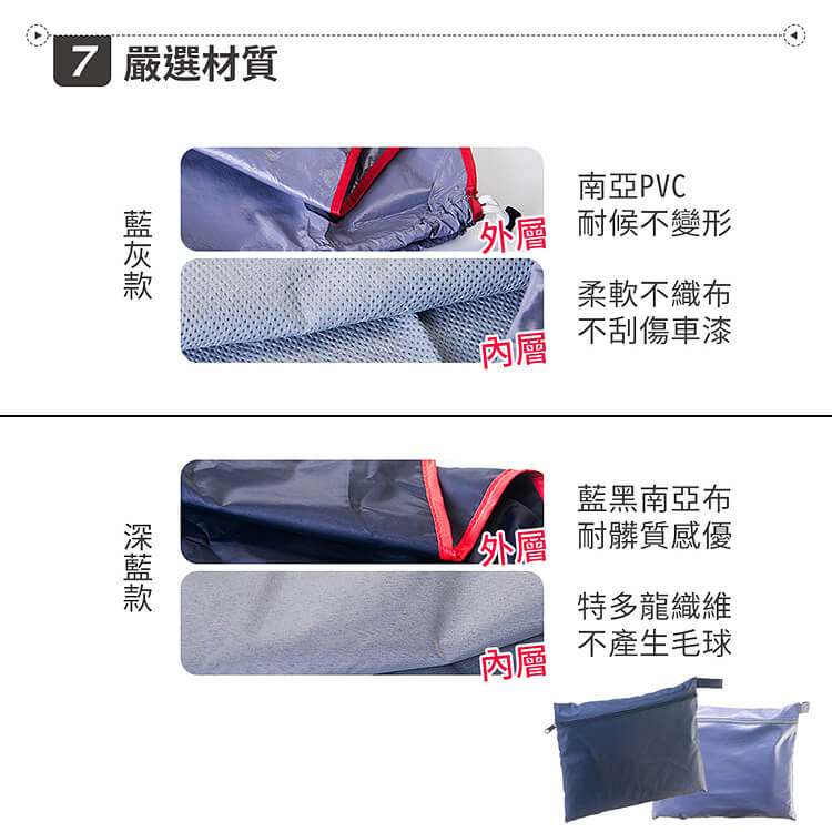 蓋方便 機車防水防曬龍頭罩(加長版) 8