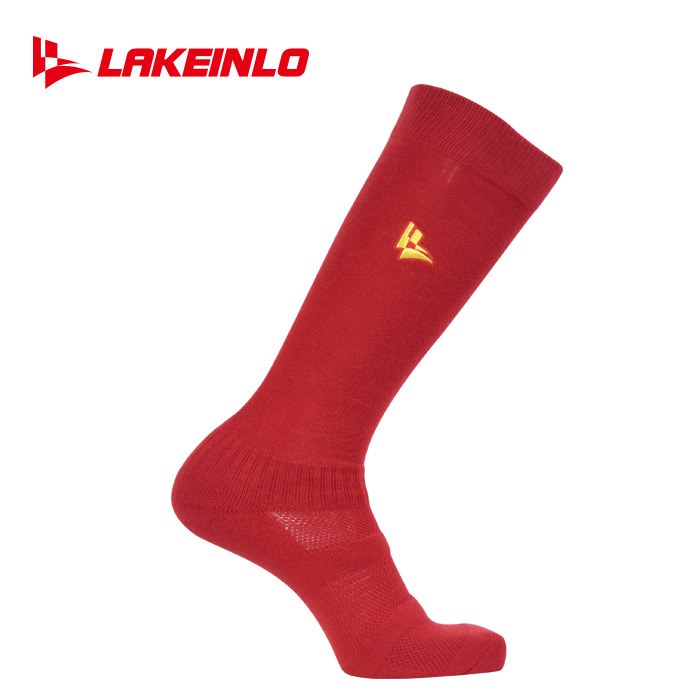 ║LAKEINLO║高機能性棒球襪-紅