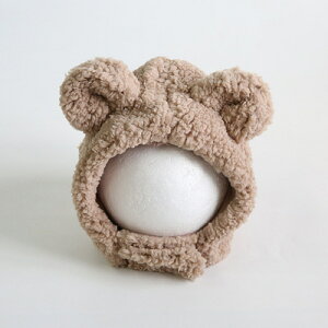 兒童帽子女冬季嬰兒可愛毛絨熊兔耳朵寶寶護耳雷鋒帽羊羔毛冬天男