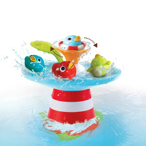 以色列 Yookidoo 戲水玩具-魔法小鴨噴泉/洗澡玩具