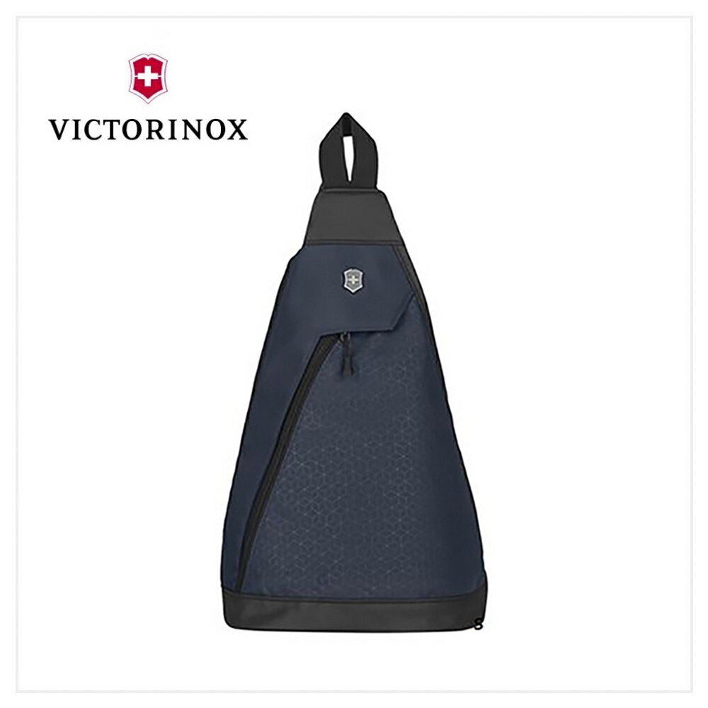 VICTORINOX 瑞士維氏 雙間隔單肩包 藍色 606749 1