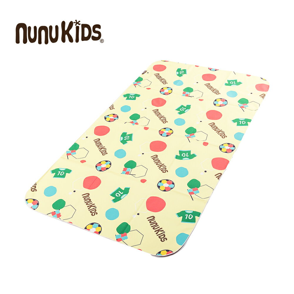 【nunuKIDS】機能型防水透氣尿布墊/隔尿墊 - 歡樂足球