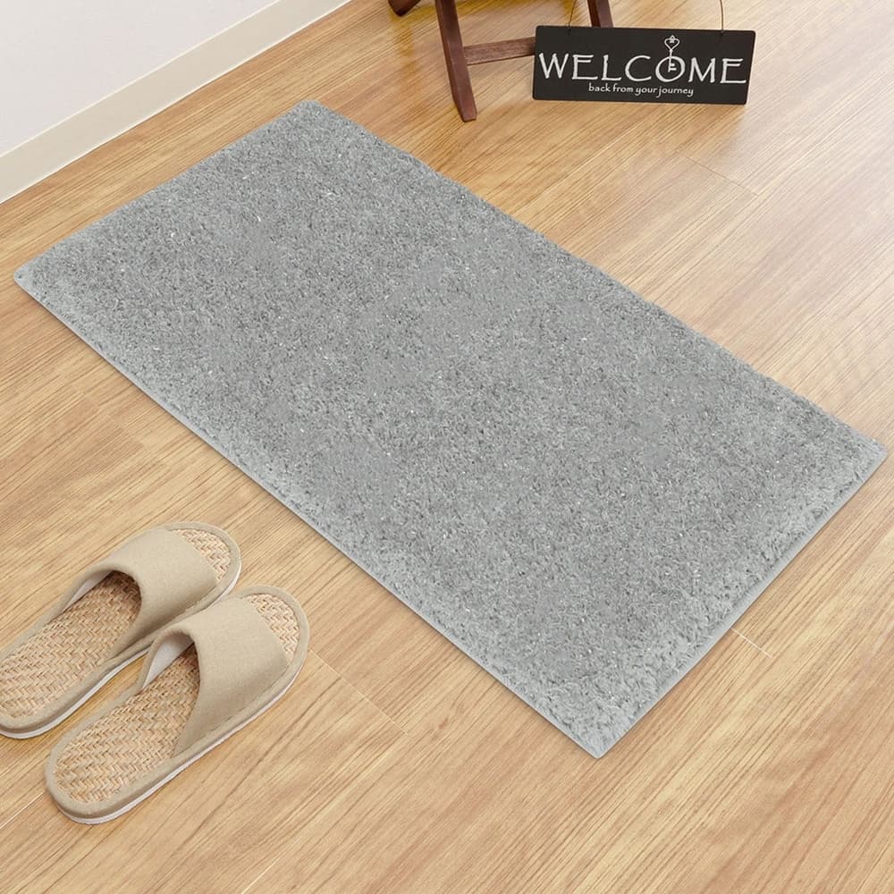 地墊 RAME SHAGGY GY 50×80 NITORI宜得利家居