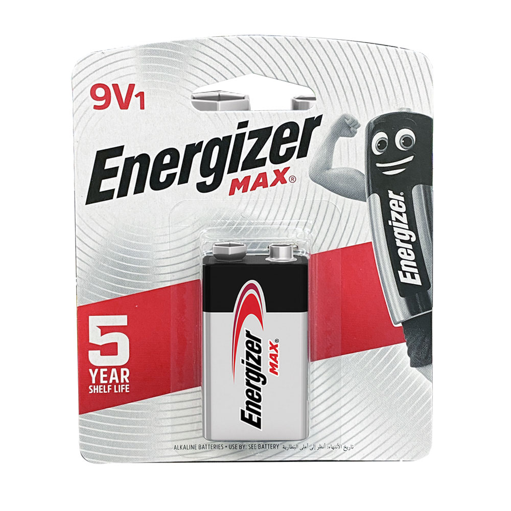 【Energizer 勁量】鹼性9V電池(9V長效鹼性電池6LF22)