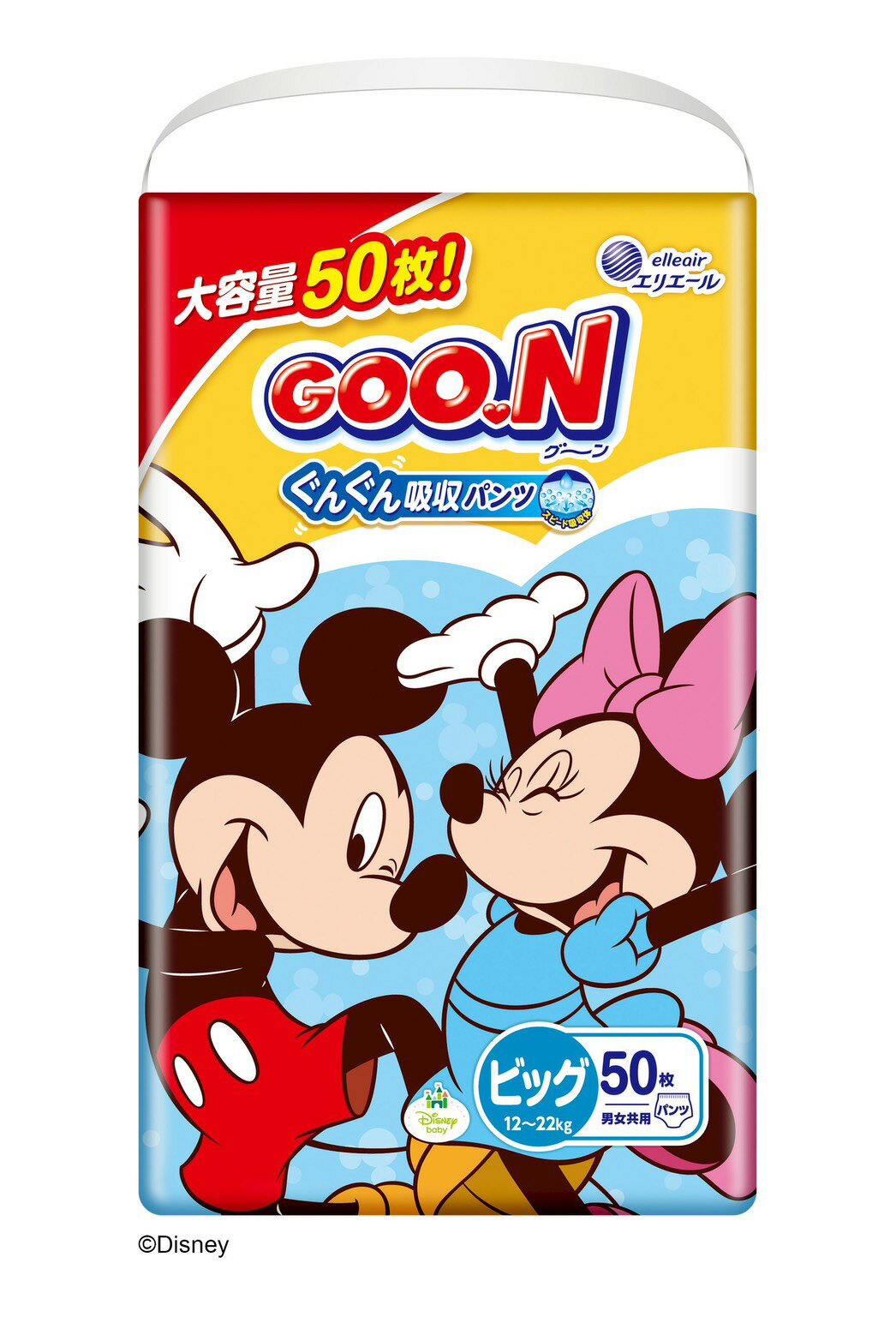 大王GOO.N-肌快適 UJ迪士尼系列(褲型) 2