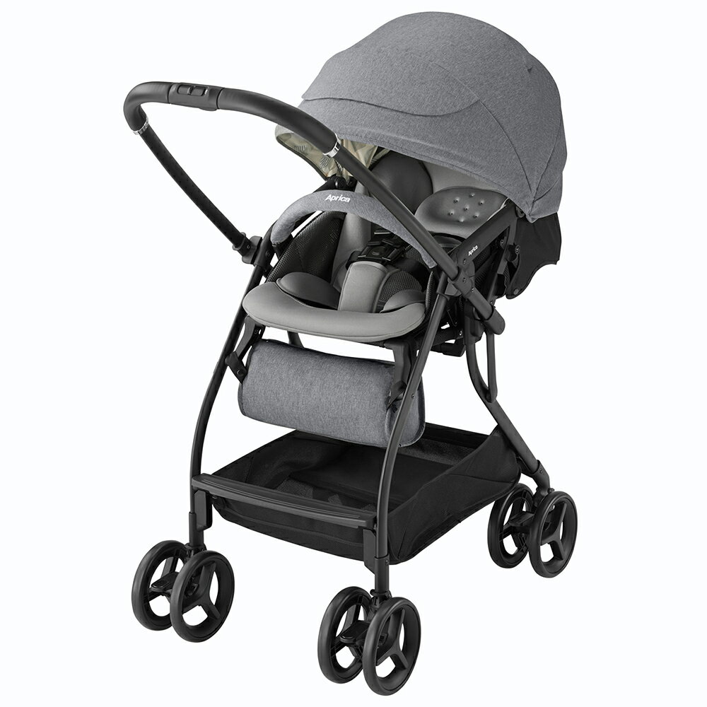 日本 Aprica  四輪自動定位導向型嬰幼兒手推車 RunRun送Lionelo LITTLE CUBE 吊掛包 2
