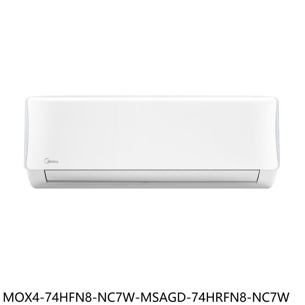 APP下單4%點數★美的【MOX4-74HFN8-NC7W-MSAGD-74HRFN8-NC7W】冷氣(商品卡5900元)