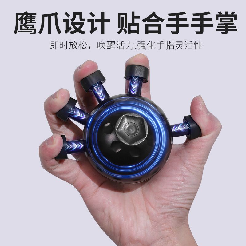 業級五指訓練器手指頭康復器指力訓練按壓球握力球手腕握力器384M