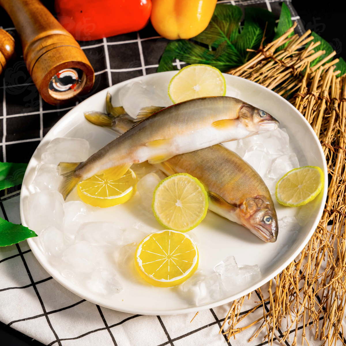 【饕針】A 台灣帶卵母香魚 6隻 900g ▎母香魚/豐富魚卵/美食/海鮮