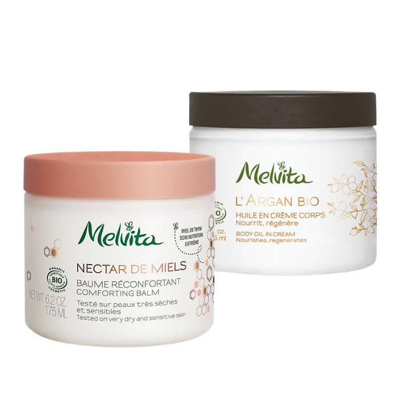 Melvita 蜜葳特 身體霜 175ml 摩洛哥堅果/三重花蜜柔膚 保濕 滋潤 附發票｜換季推薦⚡APP下單最高享19%點數回饋 美的三次方 【心心哈德】