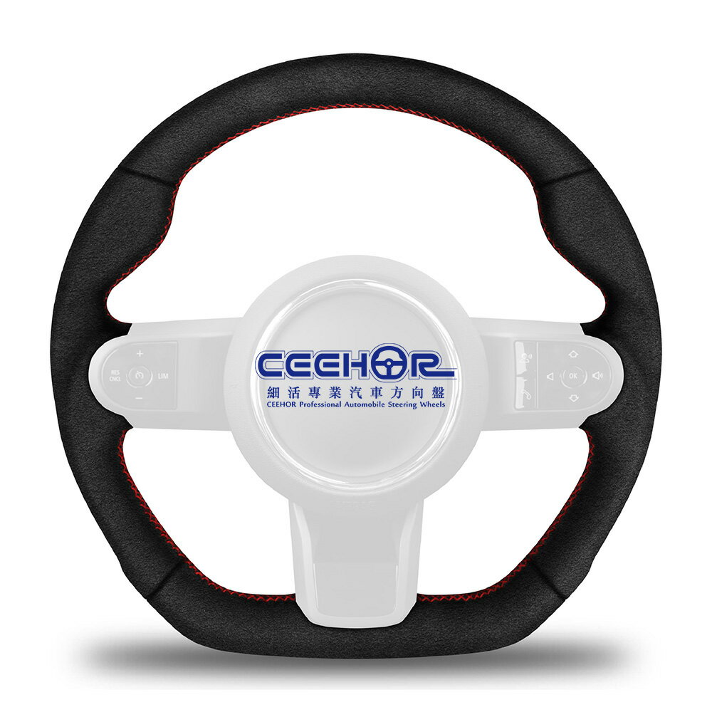[細活方向盤] 全麂皮款 LCI2 F54 F55 F56 F57 F60 MINI 迷你 變形蟲方向盤