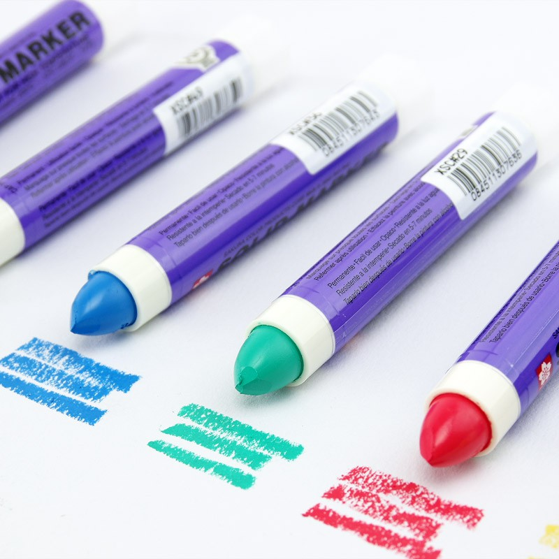 油漆筆 SAKURA 櫻花 XSC 工業筆 固體油漆筆 工業蠟筆 油漆記號筆 (日本製造) 9色可混合