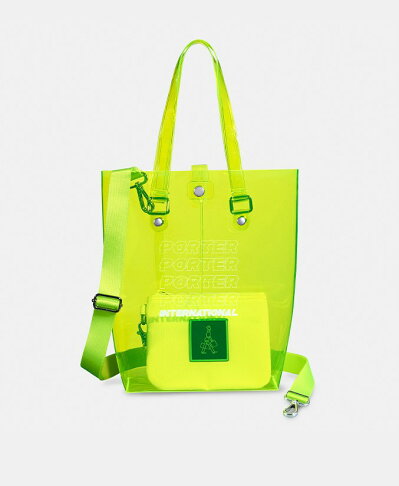 Porter 透明螢光黃防水手提袋 M 黃色限量海灘包手提包 藍色海洋 Rakuten樂天市場 Porter 透明螢光黃防水手提袋 M 黃色限量海灘包手提包 藍色海洋 Rakuten樂天市場