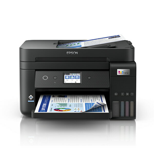 【CUBE卡最高10%回饋】EPSON L6290 高速雙網傳真智慧遙控連續供墨印表機｜商務多工神助力