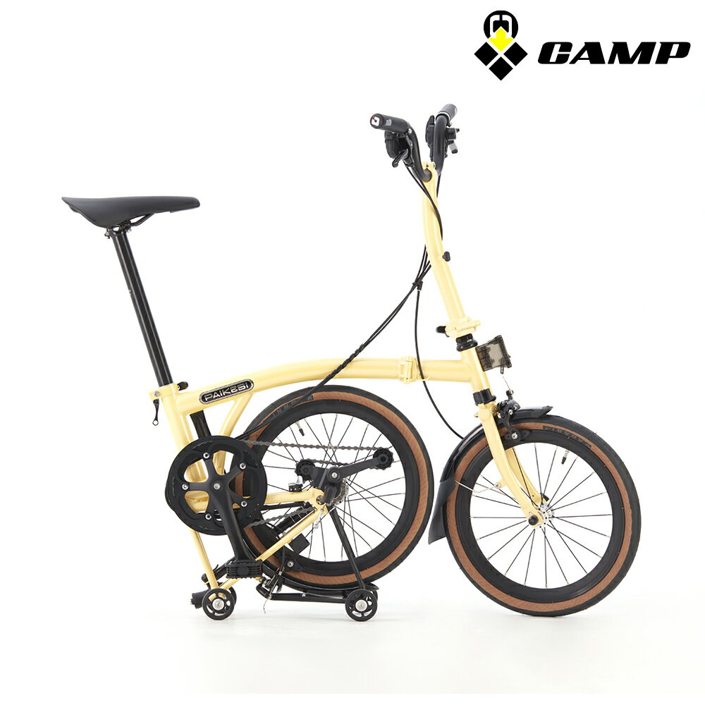 【門市自取限定】CAMP 9速折疊車 PAIKESI Pro M9 / 城市綠洲(腳踏車,自行車,單車,變速,環島,北高,雙塔,KOM,雙鐵,類小布,類brompton) 5