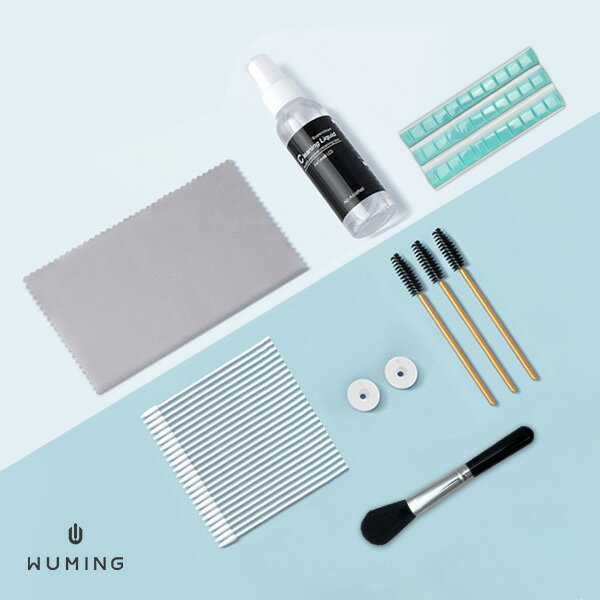 Airpods 清潔六件組 保養 便攜 蘋果 耳機 消毒 毛刷 去汙 清理 殺菌 耳機套 耳機殼 『無名』 Q11112