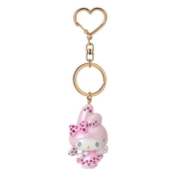【震撼精品百貨】My Melody_美樂蒂~日本SANRIO三麗鷗 美樂蒂愛心扣環立體鑰匙圈-Cupid*44456