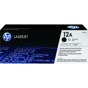 【最高22%回饋 滿額再折400】 HP 12A黑色原廠LaserJet碳粉匣(Q2612A) For HP 1020/1022/3050/3055