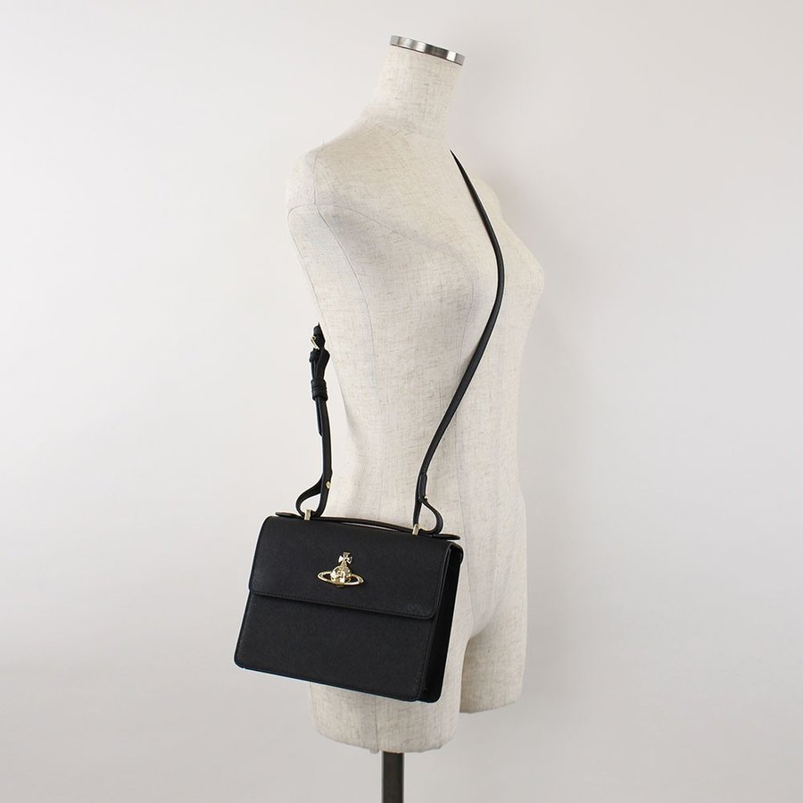 VIVIENNE WESTWOOD 經典防刮皮革兩用斜背包41010046(預購+現貨)    ~【 菲尼斯 國際精品 ★ APP下單天天10%點數回饋 】 女神手袋 3