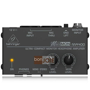 ::bonJOIE:: 美國進口 Behringer MICROMON MA400 耳機分配放大器 (全新封裝) 耳朵牌 小型混音器