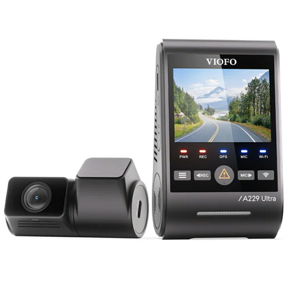 [台灣代理] VIOFO A229 Ultra 2CH 4K行車紀錄器 前後雙4K鏡頭 STARVIS 2 IMX678 1