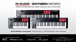 M-AUDIO OXYGEN 25/49/61 MKV MIDI鍵盤 控制器 [一年保固總代理公司貨]