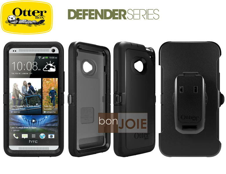 ::bonJOIE:: 美國原廠正品 OtterBox Defender HTC NEW ONE ( M7 ) 防禦者 三防手機殼 (附原廠購買證明) 三層防摔防震 保護殼 手機蓋 套 1