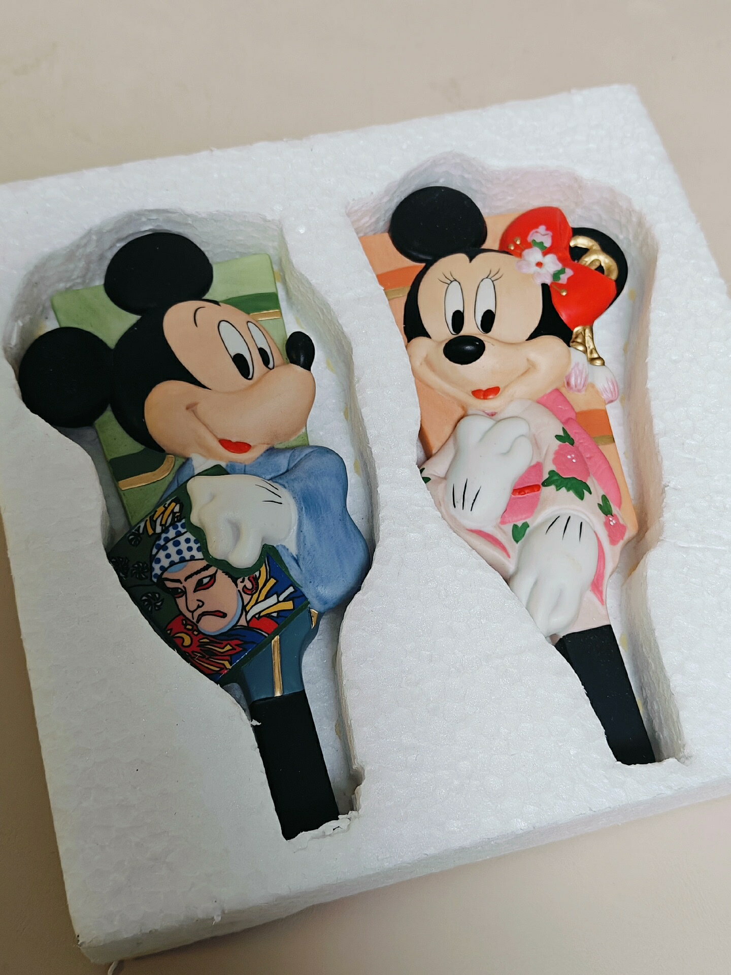 日本迪士尼擺飾 日本羽子板掛件