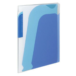 KOKUYO Novita 5層檔案資料夾(附夾鍊袋)-藍色【九乘九購物網】