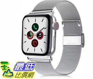 [9美國直購] 錶帶 VATI Compatible with Apple Watch Band 38mm 40mm Stainless Steel Mesh Sport Wristband Loop