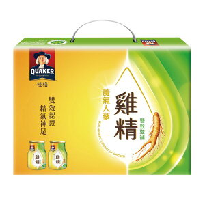 桂格 養氣人蔘雞精禮盒 (68ml/8瓶/禮盒)【杏一】
