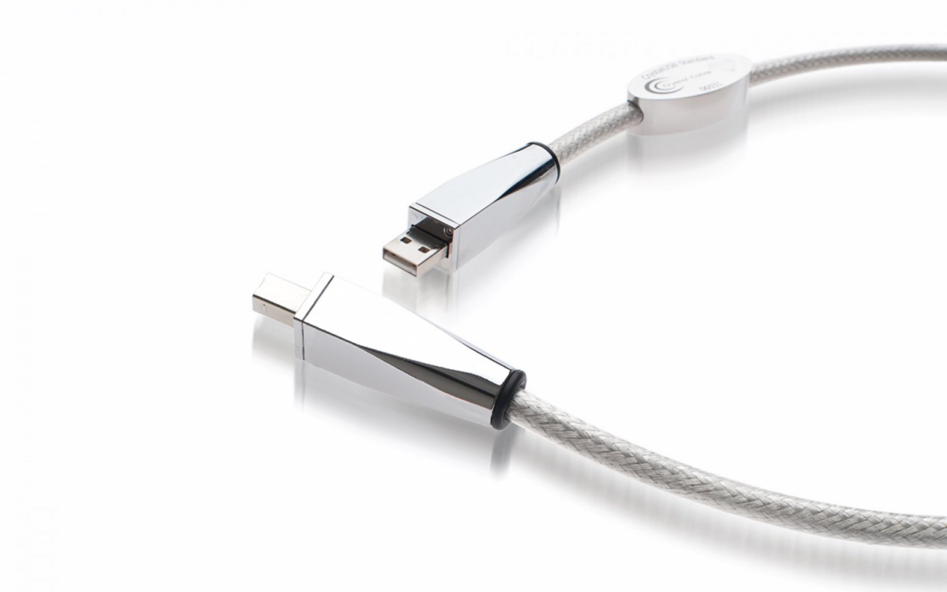 (現貨)Crystal Cable USB Diamond 數位線 USB TYPE B公 To A公