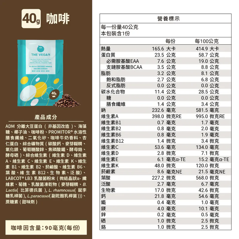 特價$39🔥買多下殺中🔥 樂維根 純素植物性優蛋白-40g/隨手包 澄石藥局 0