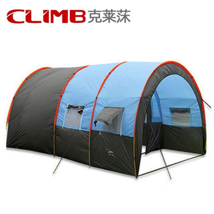 帳篷 克萊莯帳篷戶外3-4人一室兩廳5-8人超大隧道帳篷防雨野營裝備露營