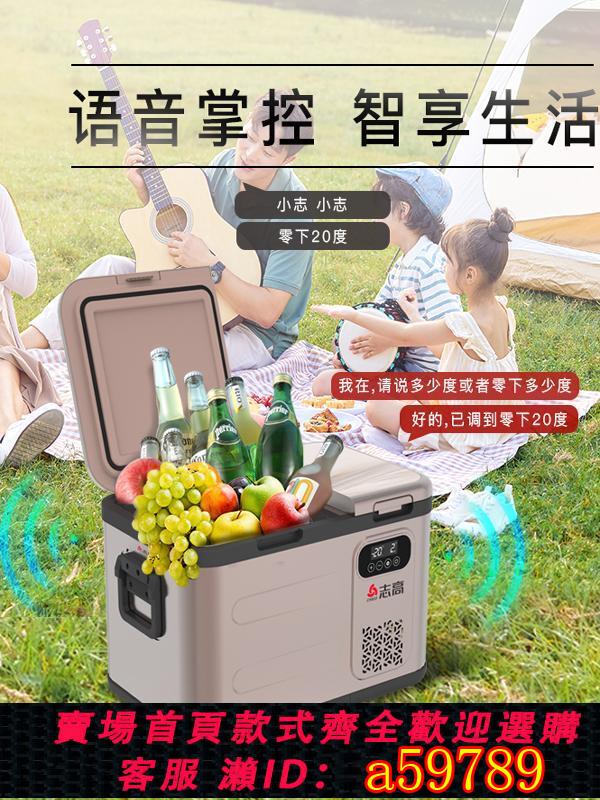 【臺灣公司 可打統編】志高車載冰箱壓縮機製冷12V24V220v車家兩用冷凍冷藏貨車專用冰櫃