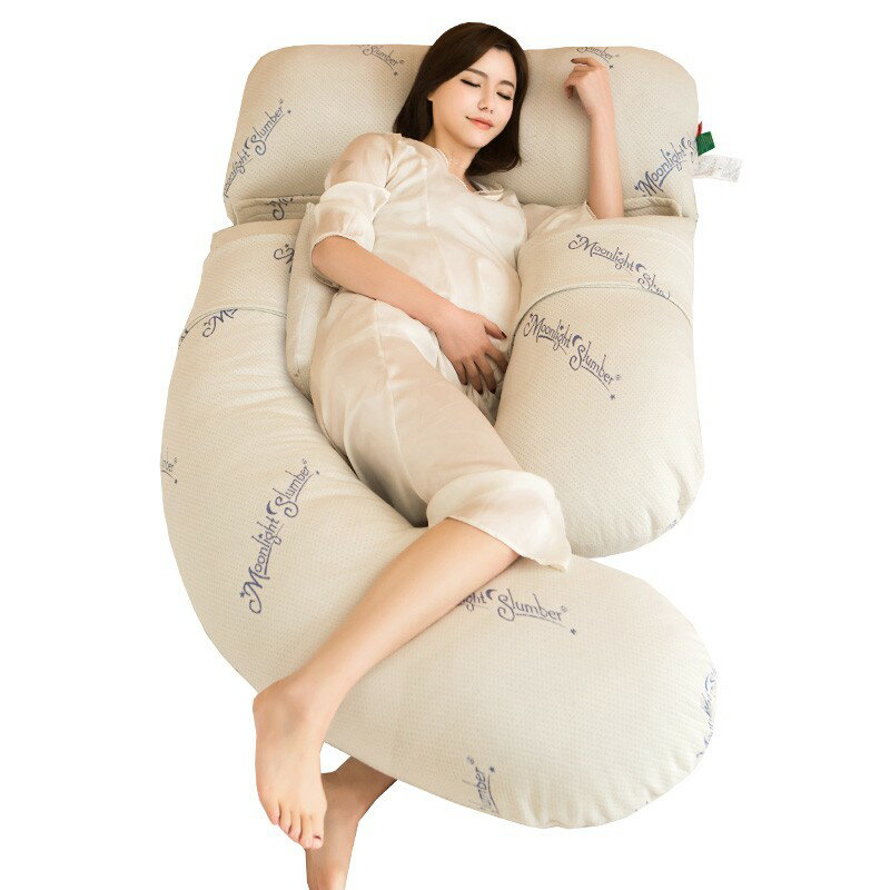孕婦枕頭護腰側睡枕側臥靠枕孕托腹多功能u型睡枕睡覺神器墊抱枕