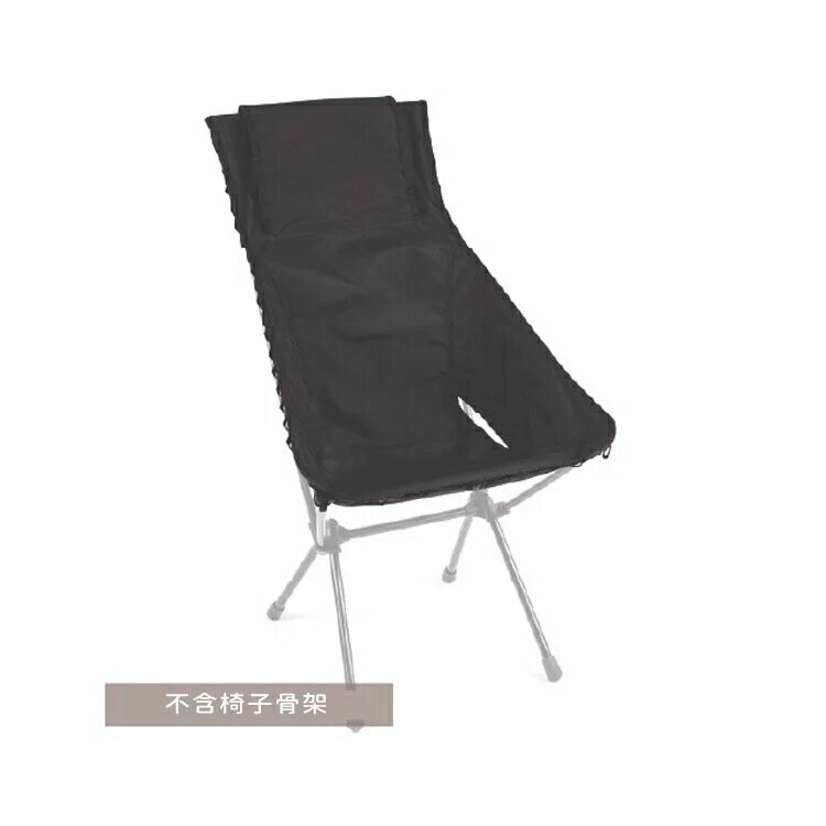 ├登山樂┤韓國 Helinox Tac. Sunset Chair Advanced Skin 戰術椅布 - 黑 HX-11173