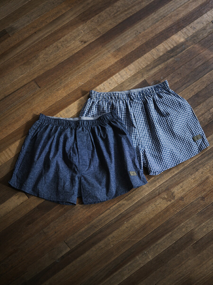 FONCTION 1920's Boxer Shorts 復古梭織平角阿羅褲（兩支裝）