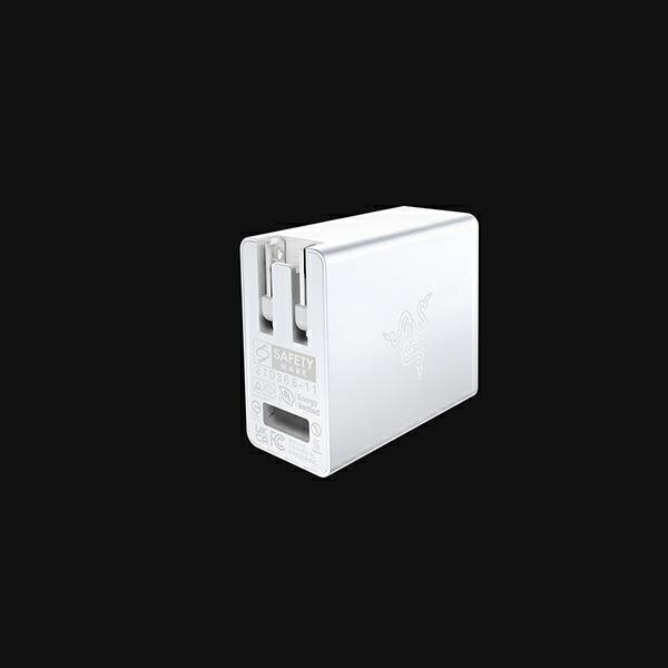 【含稅公司貨】雷蛇Razer USB-C RC21-01700200-R3M1 130W GaN氮化鎵充電器 白色 5