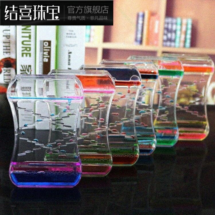 抖音同款網紅水果沙漏計時器創意個性兒童沙漏計時器擺件流沙瓶玩