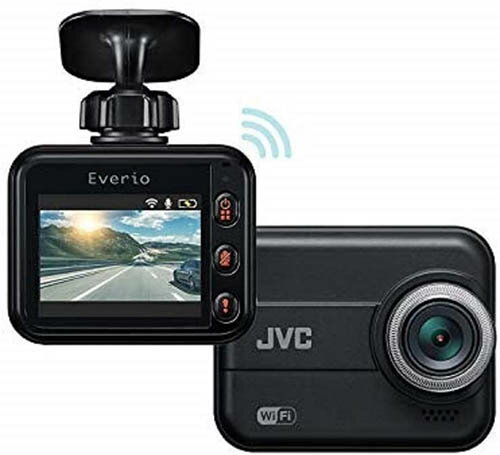 JVC【日本代購】行車記錄器 搭載wifi全高清 衝擊感知 GC-DR20-B