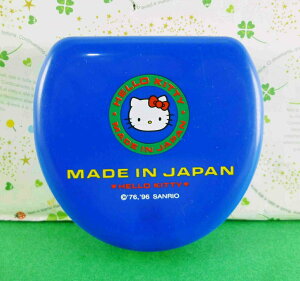 【震撼精品百貨】Hello Kitty 凱蒂貓 KITTY造型印鑑盒-藍 震撼日式精品百貨