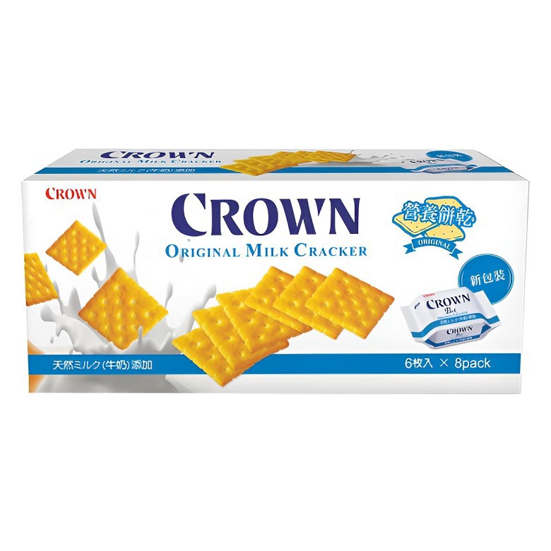 CROWN 原味營養餅乾(200g/盒) [大買家]