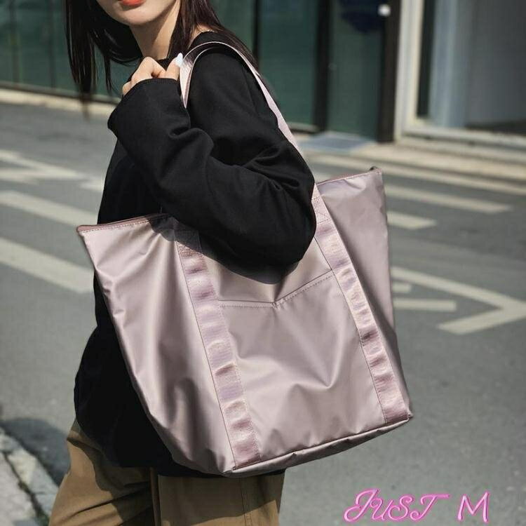旅行袋網紅短途旅行包女手提袋大容量簡約輕便收納出差側背行李袋健身包 【麥田印象】
