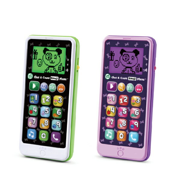 美國 LeapFrog跳跳蛙 炫光智慧小手機(白/紫)